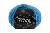 Kreative leker - Creativ Company Wool yarn Turquoise 50m - 4824558