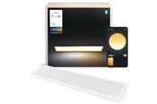 Smarthus - Philips Hue Aurelle Panel Rectangular White - 929003099102