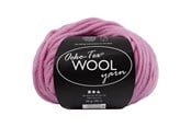 Kreative leker - Creativ Company Wool yarn Light pink 50m - 4824540