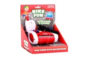 Leketøy - Johntoy - Bike Fun Bicycle Siren Fire Department with Microphone - 20636