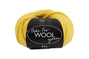 Kreative leker - Creativ Company Wool yarn Yellow 50m - 4824514