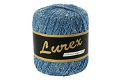 Kreative leker - Creativ Company Lurex Glitter Yarn Light Blue 160m - 421473