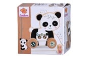 Babyleker - Eichhorn - Wooden Pull Animal Panda - 100003806