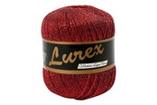Kreative leker - Creativ Company Lurex Glitter Yarn Red 160m - 421471