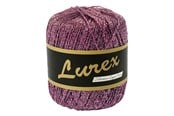 Kreative leker - Creativ Company Lurex Glitter Yarn Purple 160m - 421470