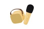 Musikk - Lalarma Karaoke Set - Yellow - LALAR-SPEAKBLMICH-YELLOW