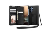 Mobil - Deksel og etui - Spigen Wallet S - black - Samsung Galaxy S25 Ultra - ACS09124