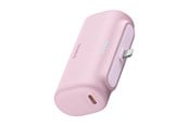 Nødlader - Baseus Powerbank OS-Compact IP 5000mAh 20W (pink) Nødlader - Rosa - 5000 mAh - P10068307413-00