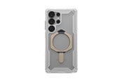 Mobil - Deksel og etui - UAG Plasma XTE w/ Magnet - Clear/Titanium - Samsung Galaxy S25 Ultra - 214467114G36