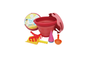 Utendørsleker - CompactToys 7in1 Sandtoys // Red - 7in1-red