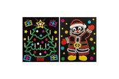Kreative leker - Creative Craft Group Xmas Holographic Dots Sticker Set - 800051