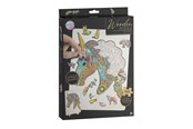 Puslespill - Creative Craft Group Wooden Jigsaw Puzzle Unicorn 137pcs. Tre - 400087-eenhoorn