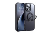 Mobil - Deksel og etui - Mcdodo PC-4932 MagSafe case for iPhone 16 Pro with stand (black) - PC-4932
