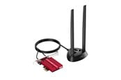 Nettverksadapter - Cudy Adapter PCI-E WE4000 AX5400 WiFi 6E Magnetic Antennas - WE4000