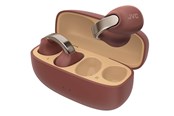 Hodetelefoner - JVC Open Ear Nearphone True Wireless Headphones - Maroon - HA-NP1T-T-U