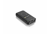 Nødlader - DENVER PSC-20012- Powerbank 20000mAh solar panel - Black Nødlader - Svart - 20000 mAh - PSC-20012