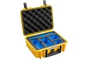 Kameravesker - B&W International Case Type 1000 for Insta360 X4 (yellow) - 1000/Y/X4