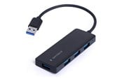 USB-hub - Gembird UHB-U3P4-03 - hub - 4 ports USB-hub - 4 porter - Svart - UHB-U3P4-03
