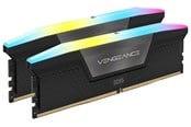 RAM - Corsair Vengeance RGB DDR5-6000 - 32GB - CL28 - Dual Channel (2 pcs) - Intel XMP - Svart med RGB - CMH32GX5M2B6000C28
