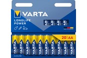 Batteri - VARTA Longlife Power AA - 20-pack - 4906121720
