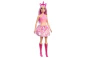 Dukker & Tilbehør - Barbie A Touch of Magic Unicorn Doll with Pink Hair - HRR13