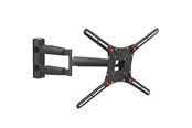 Veggmontering, AV-braketter & AV-møbler - Barkan BM443LP mounting kit - full-motion - for TV - long - black - Max 50 kg - recommended for 13"-83" - BM443LP