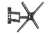 Veggmontering, AV-braketter & AV-møbler - Barkan BM343 bracket - full-motion - for LCD display/ curved LCD display - black - Max 40 kg - recommended for 65" - BM343