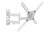 Veggmontering, AV-braketter & AV-møbler - Barkan 3400W bracket - full-motion - for LCD TV / curved LCD TV - white - Max 40 kg - recommended for 65" - 3400W