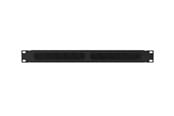 Rackskap - Lanberg AK-1704-B - 1U - Cable Management Panel - AK-1704-B