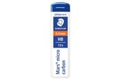 Skrive- & Tegneverktøy - Staedtler Mech.pen.lead Mars micro0.9 HB 12 x 12 pcs - 250 09-HB