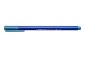 Skrive- & Tegneverktøy - Staedtler Fibre-tip tripl.col. rPP.10 pcs delft blue - 323-63