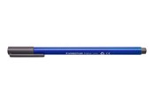Skrive- & Tegneverktøy - Staedtler Fibre-tip triplus color rPP.10 pcs grey - 323-8
