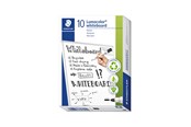 Skrive- & Tegneverktøy - Staedtler Whiteboard marker Lumocolor.10 pcs Black - 351-9