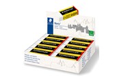 Skrive- & Tegneverktøy - Staedtler Eraser Noris 65x23x13mm 20 pcs. - 526 N20