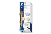 Skrive- & Tegneverktøy - Staedtler Mechanical pencil graph.B 10 pcs  07 Orange - 777 07-4
