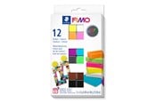 Hobbyartikler - Staedtler Set Mod. clay FIMO effect neon MP - 8013 C12-3