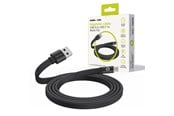 USB - Mobile Origin Magnetic Flat Patented Original Cable USB-A to USB-C 1m - black - MCF-USBA-1M-BLK