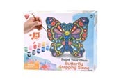 Arts & Crafts - Tilbehør - PLAY - Paint your own Cement Butterfly 14 pcs. - 78363