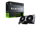 Grafikkort - MSI GeForce RTX 5070 VENTUS 2X OC - 12GB GDDR7 RAM - Grafikkort - G5070-12V2C