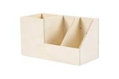 Barnerom - Creativ Company - Wooden Pencil Box 3 Compartments - 54472