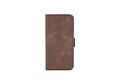 Mobil - Deksel og etui - GEAR Wallet 3 Card Slots MagSeries for iPhone 16 Plus - Brown - 599522
