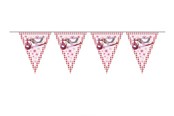 Leketøy - Folat BV - Pink Flag Line 6mtr. - 09257