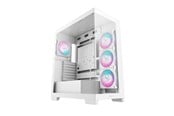 Kabinett - DeepCool Midi CG580 - 4F - Svart - Kabinett - Miditower - Hvit - R-CG580-WHADA4-G-1