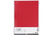 Arts & Crafts - Tilbehør - Creativ Company - Cardboard Red A4 220g 10 pcs. - 219013