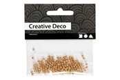 Kreative leker - Creativ Company Beads Gold 150pcs. - 698021