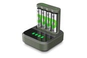 Batteri - GP Battery Charger Everyday B441 + D451 with 4xAA 2100mAh Batteries - 202262