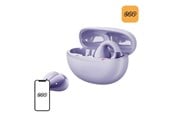Hodetelefoner - QCY Crossky Clip T33 headphones (purple) - T33 purple