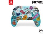 Spill - Tilbehør - PowerA Enhanced Wireless Controller for Nintendo Switch - Fortnite Sticker Mania - Controller - NSGP0290-01