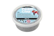 Kreative leker - Foam Clay - Metallic Silver 35gr. - 78917