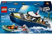 LEGO® - LEGO City 60456 Skurkejakt med politibåt - 60456